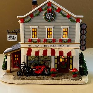 St Nicholas Square Village Collection  Illuminate Ryan's Bicycle Shop